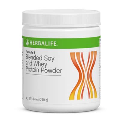 Blended Soy and Whey Protein Powder